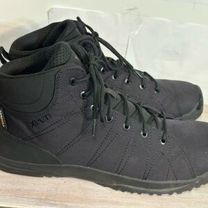 Black Durable Outdoor Boots with Grip Sole by xpeti boots new size 12